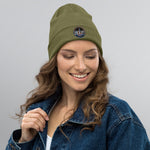 MVPWEED Organic ribbed beanie